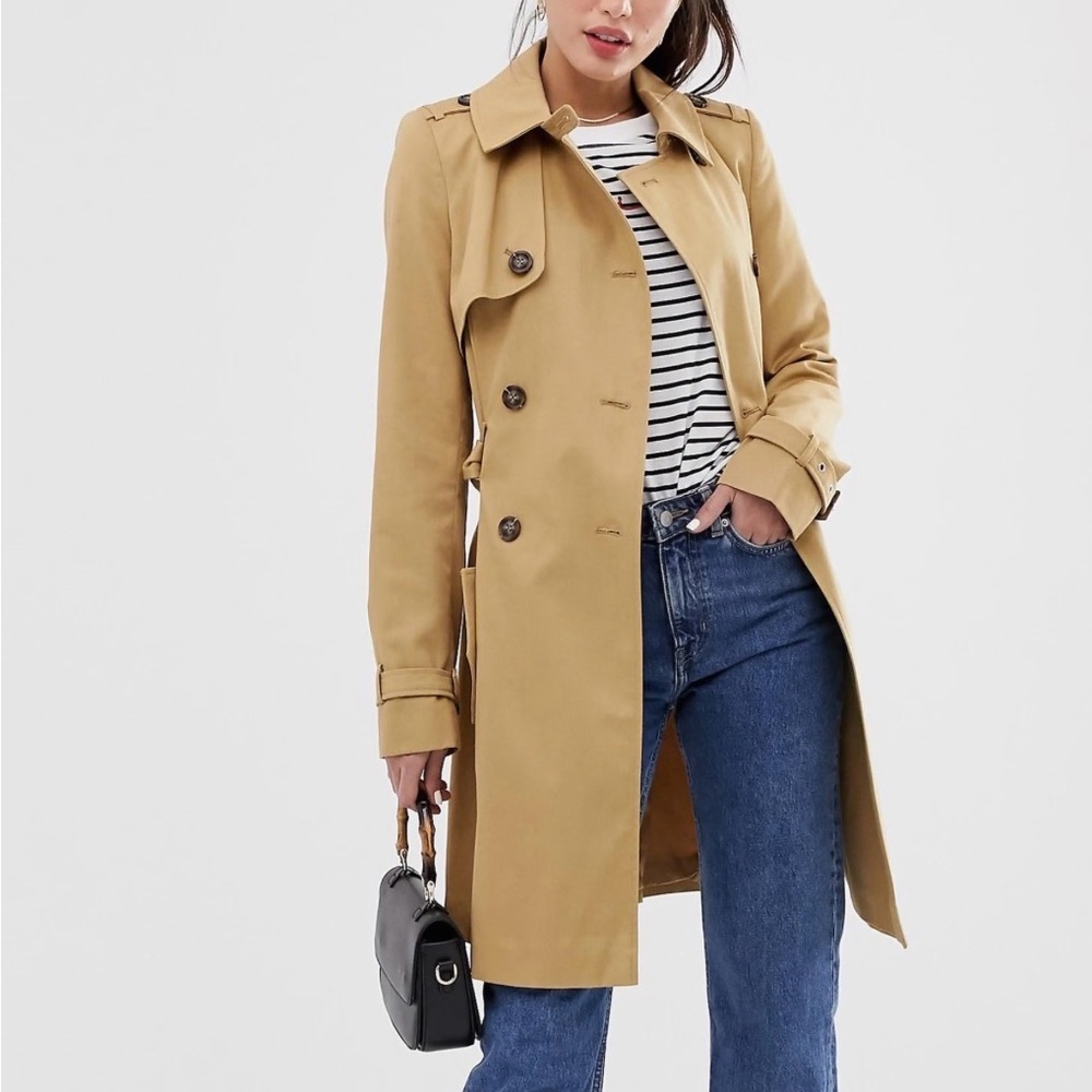 ASOS Camel Trench Coat
